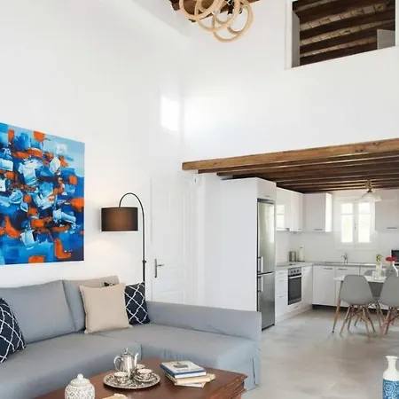 Elegant 2 Bd House With Shared Pool Ornos (Mykonos)