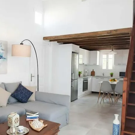 Elegant 2 Bd House With Shared Pool Tatil Evi Ornos (Mykonos)
