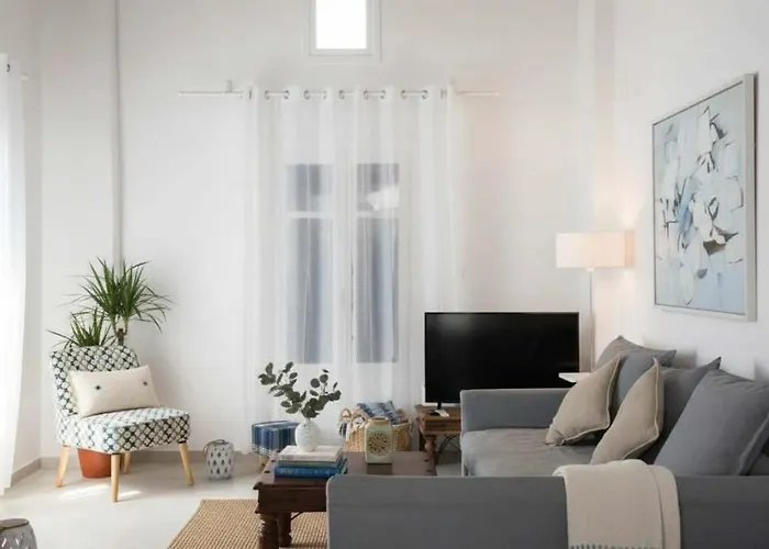 Tatil Evi Elegant 2 Bd House With Shared Pool Ornos (Mykonos)