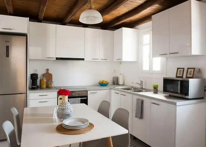 Tatil Evi Elegant 2 Bd House With Shared Pool Ornos (Mykonos)